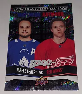 2022-23 Upper Deck MVP Hockey MATTHEWS & RAYMOND #EI-4 Encounters on Ice - Picture 1 of 2