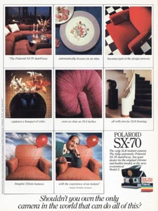 1981 Polaroid SX-70: Auto Focus Automatic Focuses Vintage Print Ad - Bild 1 von 1