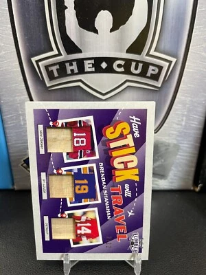 2021-22 Leaf Lumber #HS3 Brendan Shannahan Have Stick Will Travel 2/12 Stick Mem - Image 1 of 2