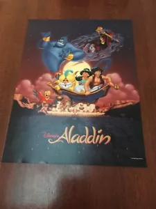 Disneyland Aladdin Poster 18" x 24" 1994 Neu aus altem Lagerbestand Rarität und selten Walt Disney World - Bild 1 von 5