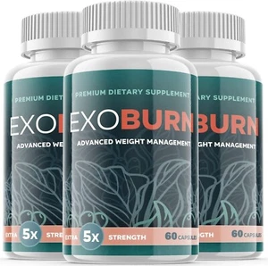 (3 Pack) Exoburn keto Pills - Support Weight Loss, Helps Fat Burn - 180 Capsules - Picture 1 of 3