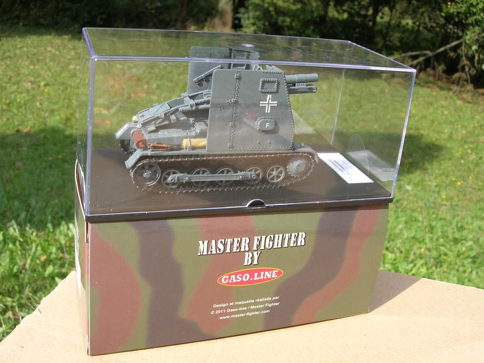 MASTER FIGHTER 1/48 MILITAIRE CHAR TANK STURMPANZER I SIG33 FRANCE 1940 48568 - Photo 1/1