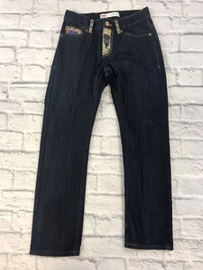 Levi’s 511 Slim 14 Reg Childrens Dark Denim Jeans W Black Panther Painted Pocket - Picture 1 of 11