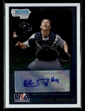 2010 Bowman Chrome 18U USA Baseball Autographs #BSW Blake Swihart