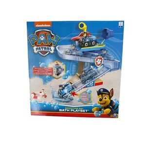Paw Patrol Adventure Bay Bath Playset Lights Up Water Toy Kids - Picture 1 of 4