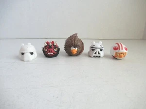 Rovio Angry Birds Figures Soft Vinyl Toy Lot Star Wars Characters - Picture 1 of 3