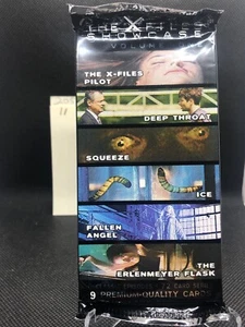 Topps The X-Files Showcase 1997 volumen 1 paquete sellado de fábrica envío gratuito de $ - Imagen 1 de 2