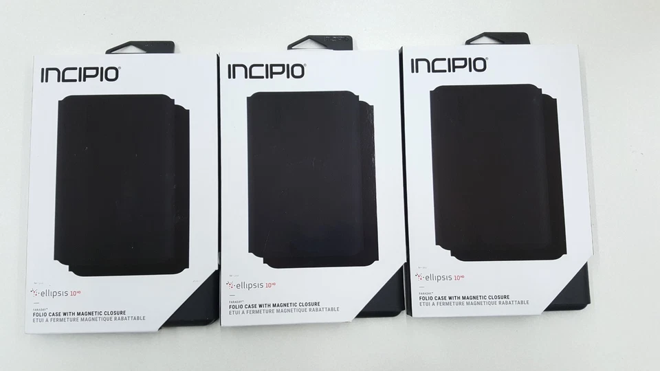 Lot of Incipio Faraday Case Magnetic Closure Ellipsis 10 HD Black x3 x5 x10 - Image 1 of 4