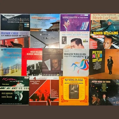 Vintage 17 LP Lot #264: Piano Masters Pianists Roger Williams VG Or Better Vinyl - Image 1 of 4