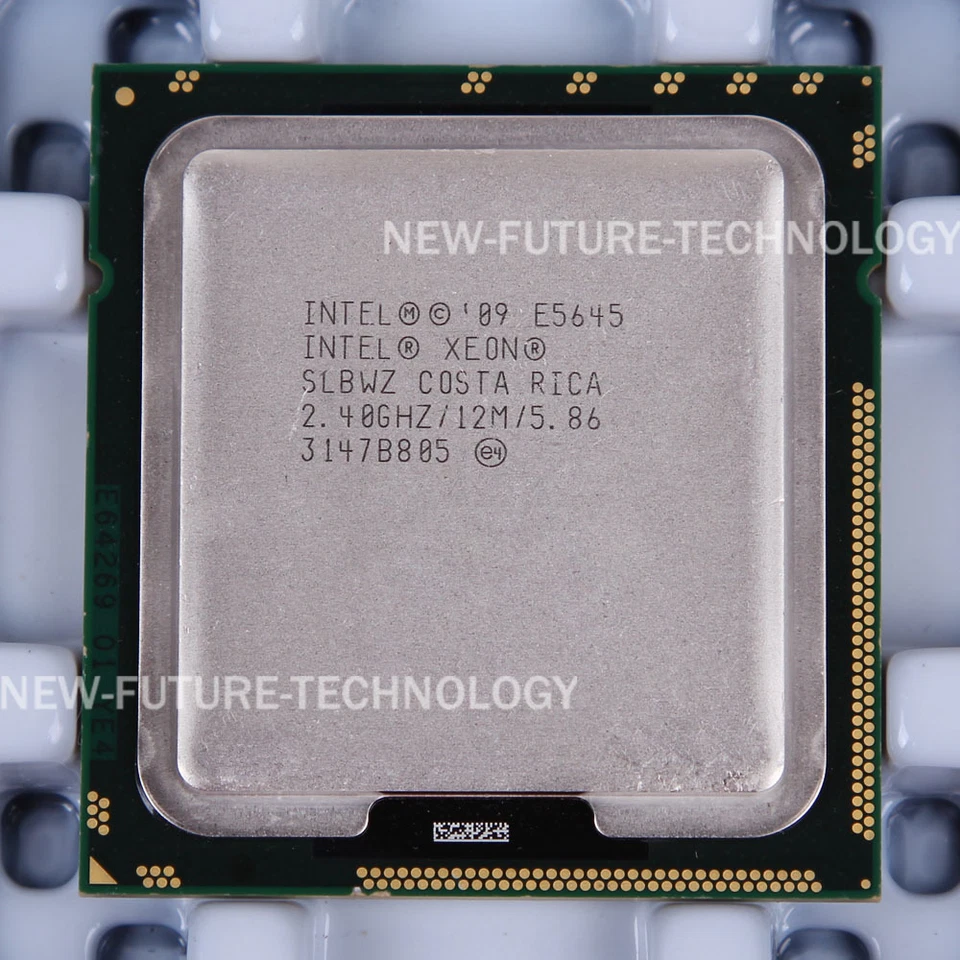 Intel Xeon E5645 (AT80614003597AC) SLBWZ CPU 1333 MHz Processor 2.4 GHz LGA 1366 - Image 1 of 1