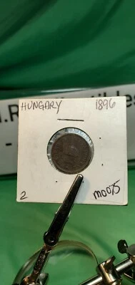 Hungría 1896 2 Fillér KM# 481 Foto 1 de 4