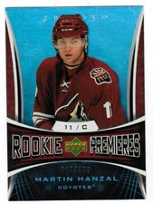 2007-08 Upper Deck Trilogy #170 Martin Hanzal Rookie #/999 (ref 6209)