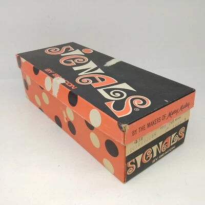 复古信号 Beacon 鞋盒制造商 Merry Mules 白色 5 1/2 "仅盒" — 第 1/4 张图片