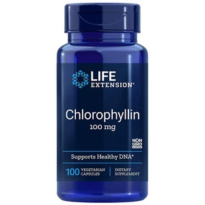 Life Extension Chlorophyllin, 100 mg, 100 Vegetarian Capsules - Picture 1 of 3