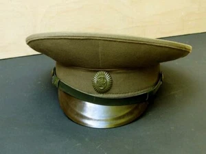 USSR Russian Vintage Army Officer's Uniform Forage Cap Size 56 M Field Version - Picture 1 of 9