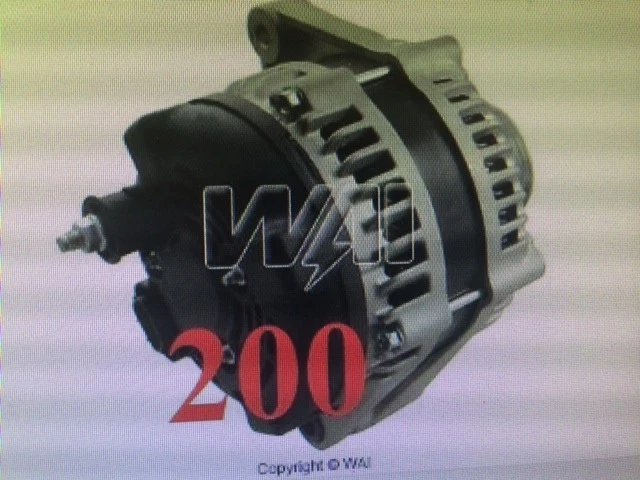HIGH AMP NEW ALTERNATOR 2008-2007 2006 2005 2004 2003 Jaguar S Type 4.2L - Image 1 of 1