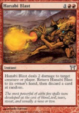 HANABI BLAST FOIL X4 4 4X Champions of Kamigawa MTG Magic Cards DJMagic
