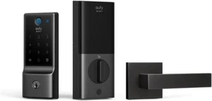 eufy Smart Lock C220 with Door Lever Wi-Fi Fingerprint Keyless Entry Door Lock - Picture 1 of 7