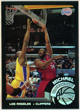 2002-03 Topps Chrome Black Border Refractor Michael Olowokandi #02/99 *CLIPPERS*