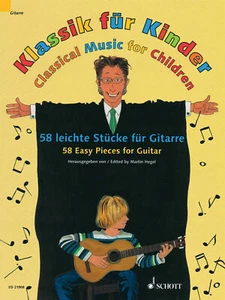 Classical Music For Children 58 Easy Pieces For Guitar Book NEW! - Picture 1 of 1