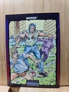 DARK DOMINION🏆 1993 Zero Issue The River Group #129 Trading Card 🏆FREE POST - Picture 1 of 2