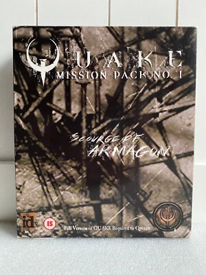 Quake Mission Pack 1: Scourge of Armagon PC CD-ROM Big Box Vintage FPS Game 1997 - Image 1 of 4