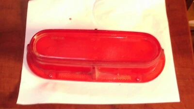 1961 Pontiac Ventura Catalina Brake Lamp Stop Light Tail Light Lens OEM - Image 1 of 4