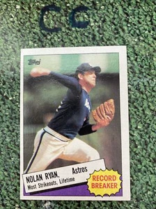 1985 Topps Nolan Ryan Houston Astros #7 Baseball Card - Picture 1 of 4