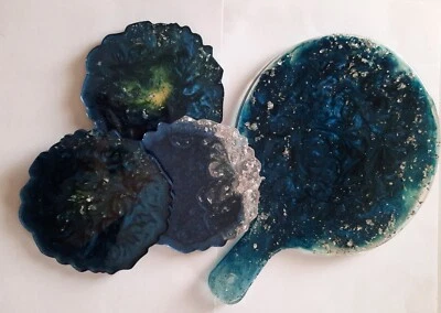 Conjunto de 4 rebites feitos à mão - Imagem 1 de 4