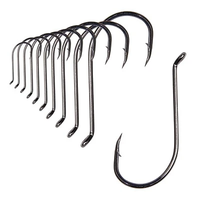 100pcs Octopus Fishing Circle Hooks 8299 High-carbon Steel Black Hook Saltwater - Image 1 of 4