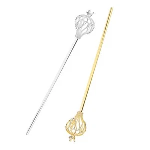 Fairy Wand Costume Accessories Princess Prince Royal Crown Rhinestone Scepter - Picture 1 of 7