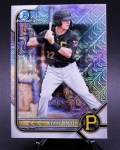 Henry Davis - Mojo Refractor - 2022 Bowman Chrome - Prospect - Pirates