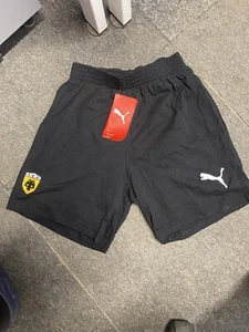 AEK ATHENS KIDS PUMA TRAINING SHORTS VARIOUS AGES ................ BNWT - Picture 1 of 5