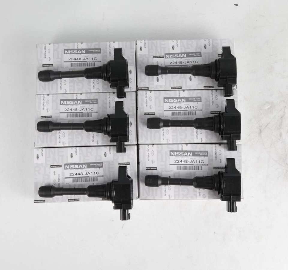 New 6× 22448-JA11C Ignition Coil Fit For 2007-2021 Maxima Murano Pathfinder 3.5L - Image 1 of 4