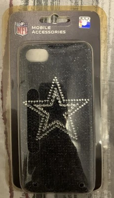 Funda de teléfono Dallas Cowboys Siskiyou iPhone 5 Snap On Glitz - Nuevo en caja Foto 1 de 4