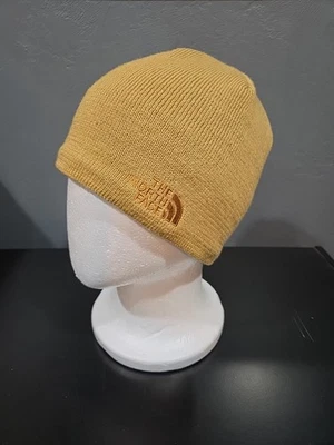 Chapéu The North Face Jim Beanie antílope bronzeado gorro adulto logotipo dourado - Imagem 1 de 4