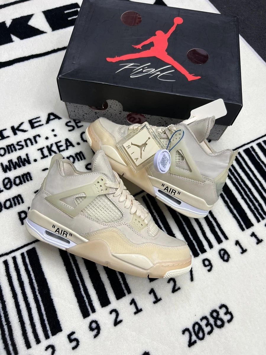 Jordan 4 SP x Off-White Mid Sail W for sale | eBay