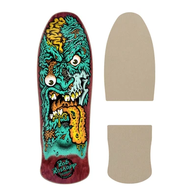 Die-Cut Skateboard Grip Tape for Santa Cruz Rob Roskopp Face Two reissue - Image 1 of 4