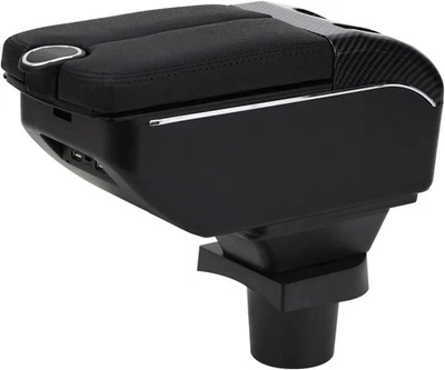Armrest Box for Scion XD 2008-2016 Console Double Door Storage with USB Ports - Image 1 of 4