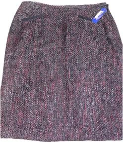 Pendleton Tweed Wollmischung gefütterter Bleistiftrock neu mit Etikett Größe 16 Büro - Bild 1 von 17