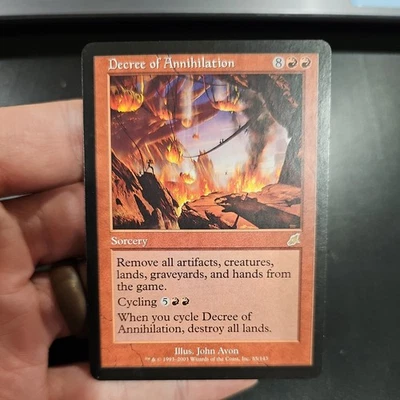Decree of Annihilation - NM-LP MTG Scourge - Image 1 of 4