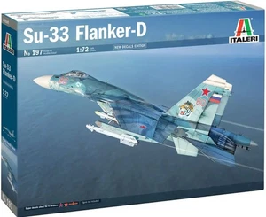 1/72 Scale SU-33 Flanker-D - Italeri - 197 - Picture 1 of 1