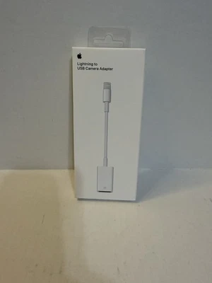 Apple Lightning to USB Camera Adapter For Iphone Ipad MD821AM/A OEM Genuine - Image 1 of 3