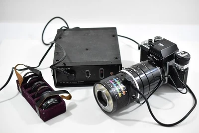 Complete Working Nikon Medical Nikkor 200mm f/5.6 Macro Lens,cables, AC Power - Image 1 of 4