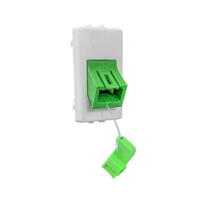 Optische SC/APC Buchse für FTTH Keystone kompatibel BTicino Matix - EASY KEY - Bild 1 von 5