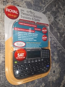 New Royal Info To Go RP6S Thesaurus Dictionary Translator Speller Sealed - Picture 1 of 2