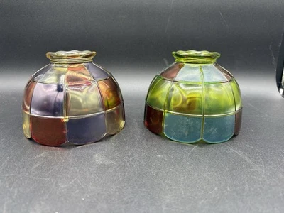 2 Westmoreland Mini Fairy Lamp Multi Color Shades - Image 1 of 4