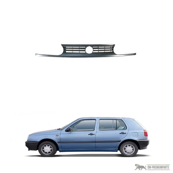 Rejilla del radiador para VW Golf 3 III Variant Cabriolet 1H1 1H5 1991-1997 - Imagen 1 de 1