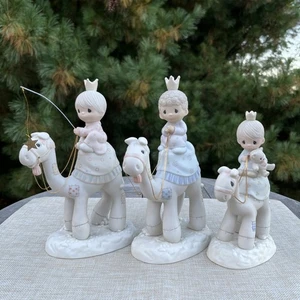 Vintage Precious Moments E-5624 They Followed The Star 1981 Porzellan Figuren - Bild 1 von 23