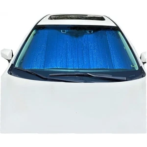 Plasma Coated Car Windshield Sun Shade fits Large Van, RV, Truck - Picture 1 of 8